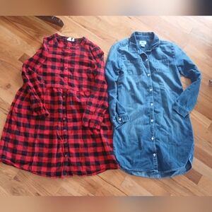 Dresses Flannel and Jean Girl Size 10-12